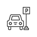 Service Icon: 1 parking space